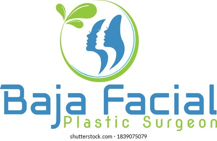 Natural facial and beauty care logo