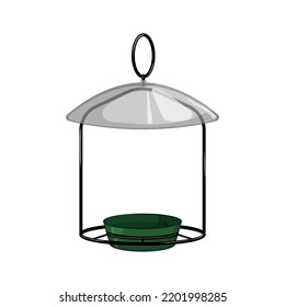 natural feeder bird cartoon. natural feeder bird sign. isolated symbol vector illustration
