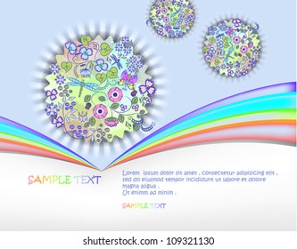 Natural floral design