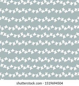 Natural floral farmhouse style seamless patterns for kitchenware and homeware, fabric and stationery design and decoration