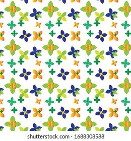 Natural floral unique concept pattern for background wallpaper and texture design