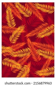 Natural flowers and leaves exotic colorful texture background. Botanical,tropical, textile pattern design.