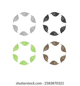 Natural Food Sign Symbol Logo VECTOR