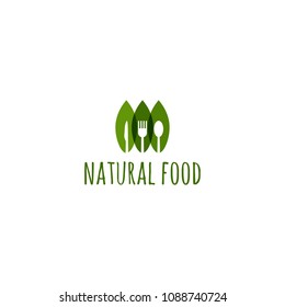 Natural Food Vector Template Design Illustration