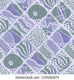 Natural form, object on white background, 	hand-drawn texture