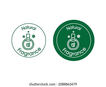 Natural Fragrance Icon Vector Illustration