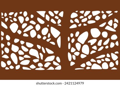 diseño de marco natural: Una sombra de árbol marrón