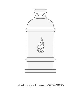 natural gas container icon image 