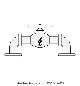 Natural gas pipe