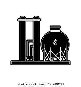 natural gas related icon image