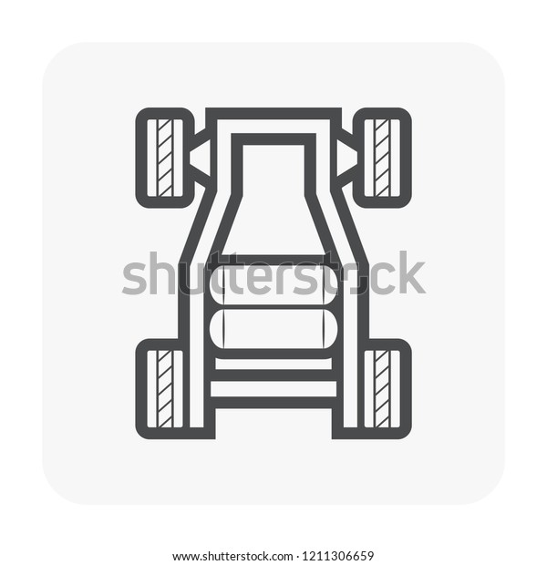 Natural gas tank or cylinder pressure vessel vector\
icon. Container or equipment for installation in car or vehicle to\
storage and transportation liquid compressed gas i.e. propane, lpg,\
lng, and cng.