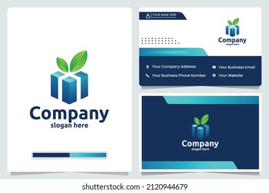 natural gift , logo design template