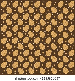 Natürliche granola flache Vektorgrafik. Cute rohrohe natürliche glutenfreie Granola-Inhaltsstoff-Cartoon-Vektorgrafik für Grafikdesign und dekoratives Element
