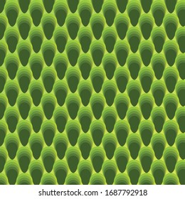 Natural green background with colorful balloon style pattern design for vector and illustration