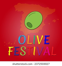 Natural green olive icon. Realistic illustration of natural green olive vector icon for web design