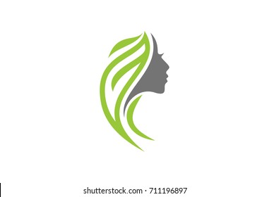 natural hair treatment logo