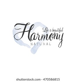 Natural Harmony Beauty Promo Sign