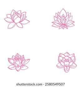 natural harmony visual representation of simplicity and balance in lotus flower logo art