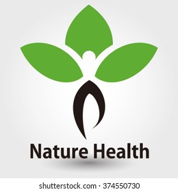 Natural Health Logo Concept Creative Inspiration For The Collection Template Business Enterprises