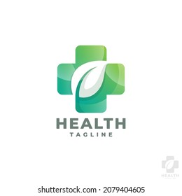 Natural Healthy Logo Template .