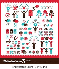 natural icon collection