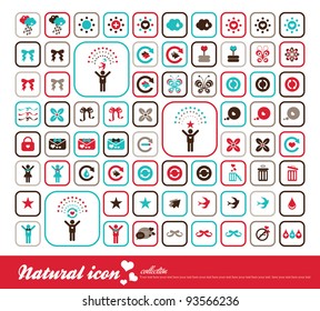 natural icon collection