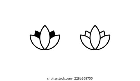 Natural icon design with white background stock illustration