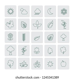 Natural Icon Set