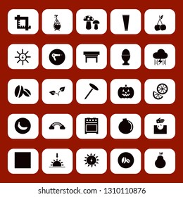 natural icon set with cream tube, rainbow and rain and lightning vector illustration