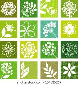 Nature Icons Stock Vector (Royalty Free) 158947742