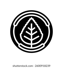 natural ingredients sustainable beauty glyph icon vector. natural ingredients sustainable beauty sign. isolated symbol illustration