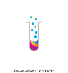Natural lab logo design concept, science and medicine creative symbol, eco-friendly lab logo template, vector laboratory, chemistry, medical test logo