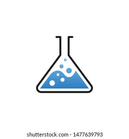 Natural lab logo design concept, science and medicine creative symbol, eco-friendly lab logo template, vector laboratory, chemistry, medical test logo