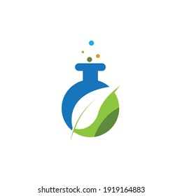 natural lab logo designs concept, science and medicine creative symbol, eco lab logo template