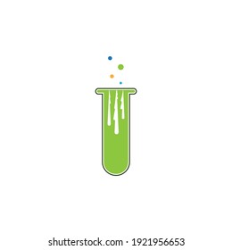 concepto de diseños de logotipo de laboratorio natural, símbolo creativo de ciencia y medicina, plantilla de logotipo de laboratorio ecológico
