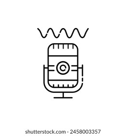 Natural Language Processing Vector Icon Design