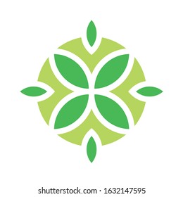 Natural Leaf Fashion Beauty Business Company Vector Logo Design
