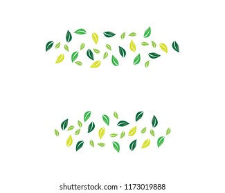 Natural leaf illustration