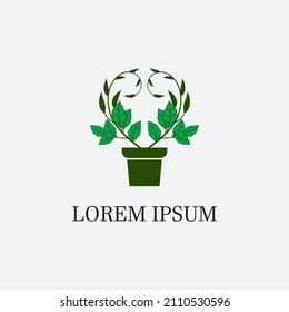 natural leaf logo, beautiful, one with nature, natural, green for the earth.