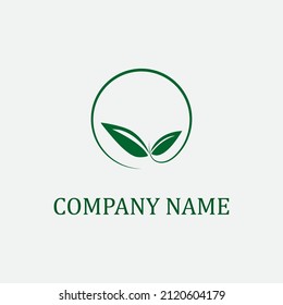 natural leaf logo, beautiful, one with nature, natural, green for the earth.