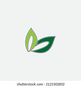 natural leaf logo, beautiful, one with nature, natural, green for the earth.