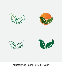 natural leaf logo, beautiful, one with nature, natural, green for the earth.