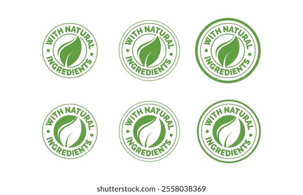 Natural leaf product label. Organic, eco and bio symbol. Healthy food icon. leaf vector illustration.