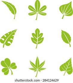 Natural Leafs Icon Set
