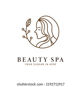 Natural line art women pose template for beauty logo,beauty logo,spa,woman line art