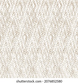 Natural linen diamond texture beige background seamless shabby abstract pattern