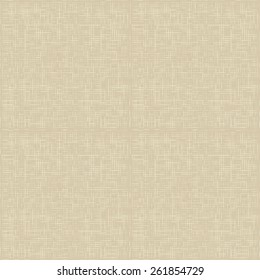 Natural linen seamless pattern. Natural linen striped uncolored textured sacking burlap background.