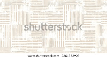 Natural linen texture as background seamless pattern design in vector