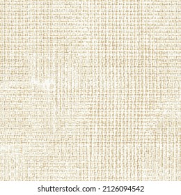 Natural linen texture as a half white background, sackcloth textured background.