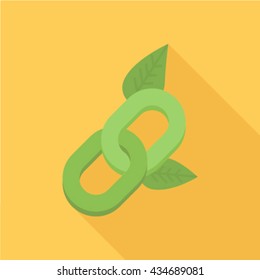 Natural Links Long Shadow Icon